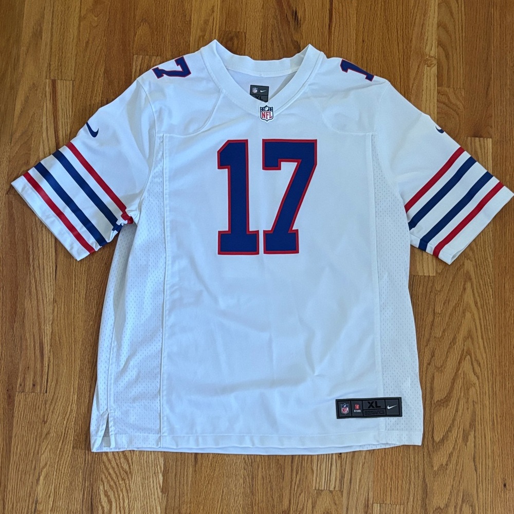Nike Buffalo Bills Josh Allen White Jersey